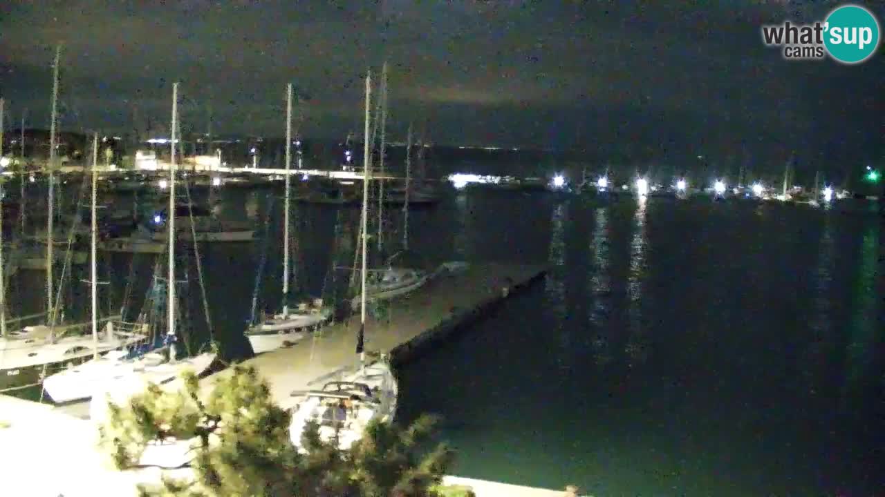 Webcam Sistiana – Vista sobre la marina y la bahía