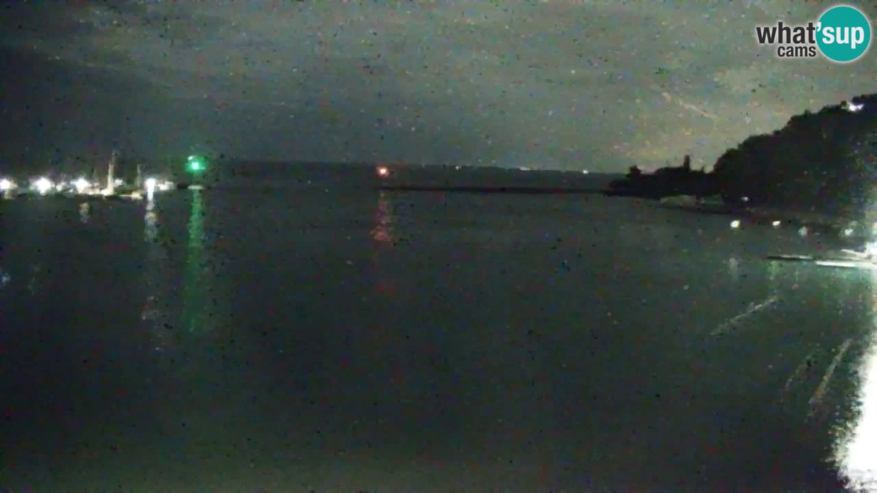 Webcam Sistiana – Vista sobre la marina y la bahía