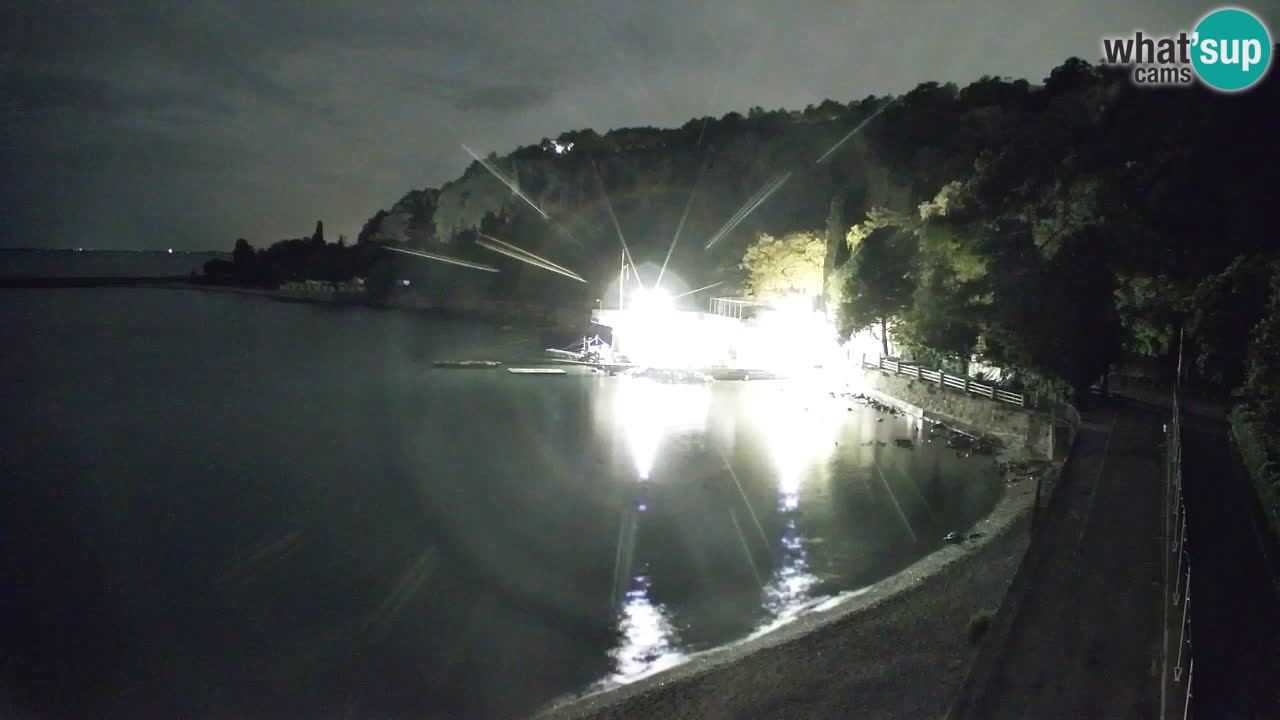 Webcam Sistiana – Vista sulla marina e sulla baia