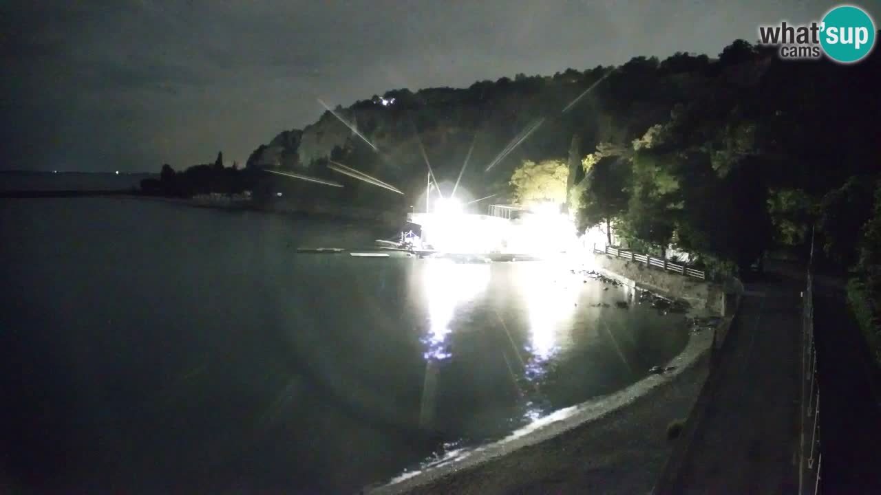 Webcam Sistiana – Vista sulla marina e sulla baia