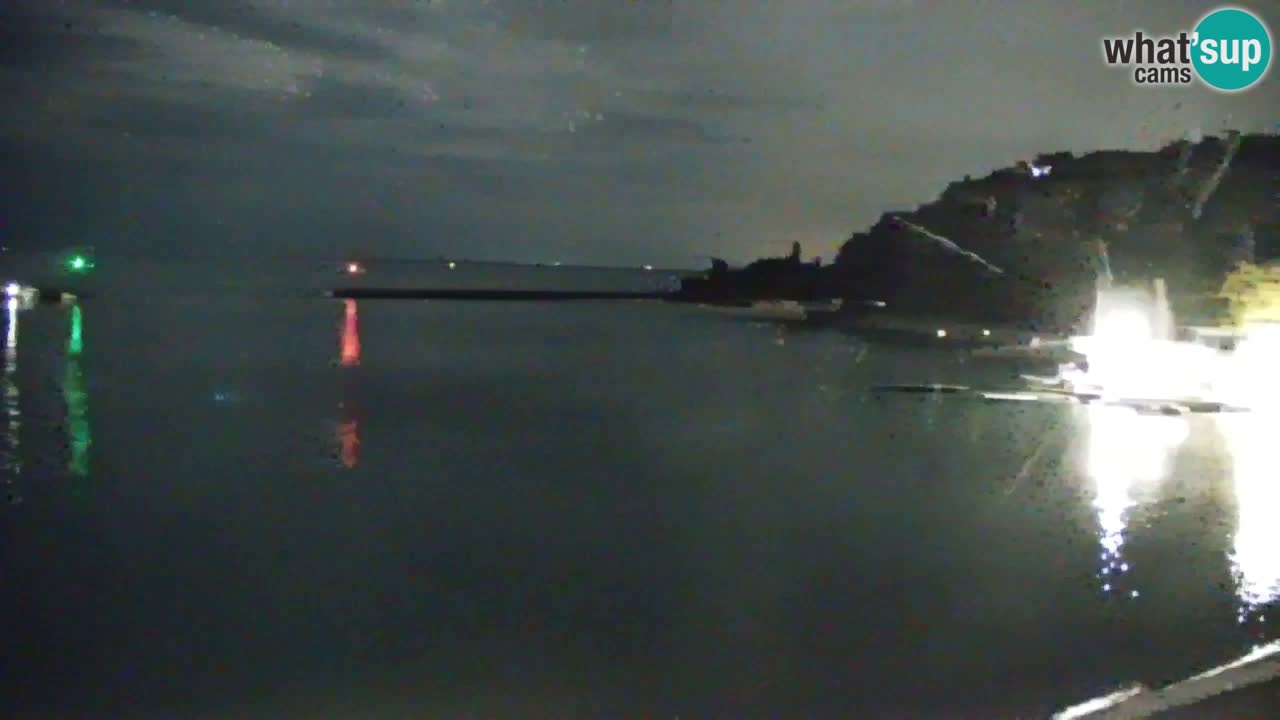 Webcam Sistiana – Vista sulla marina e sulla baia