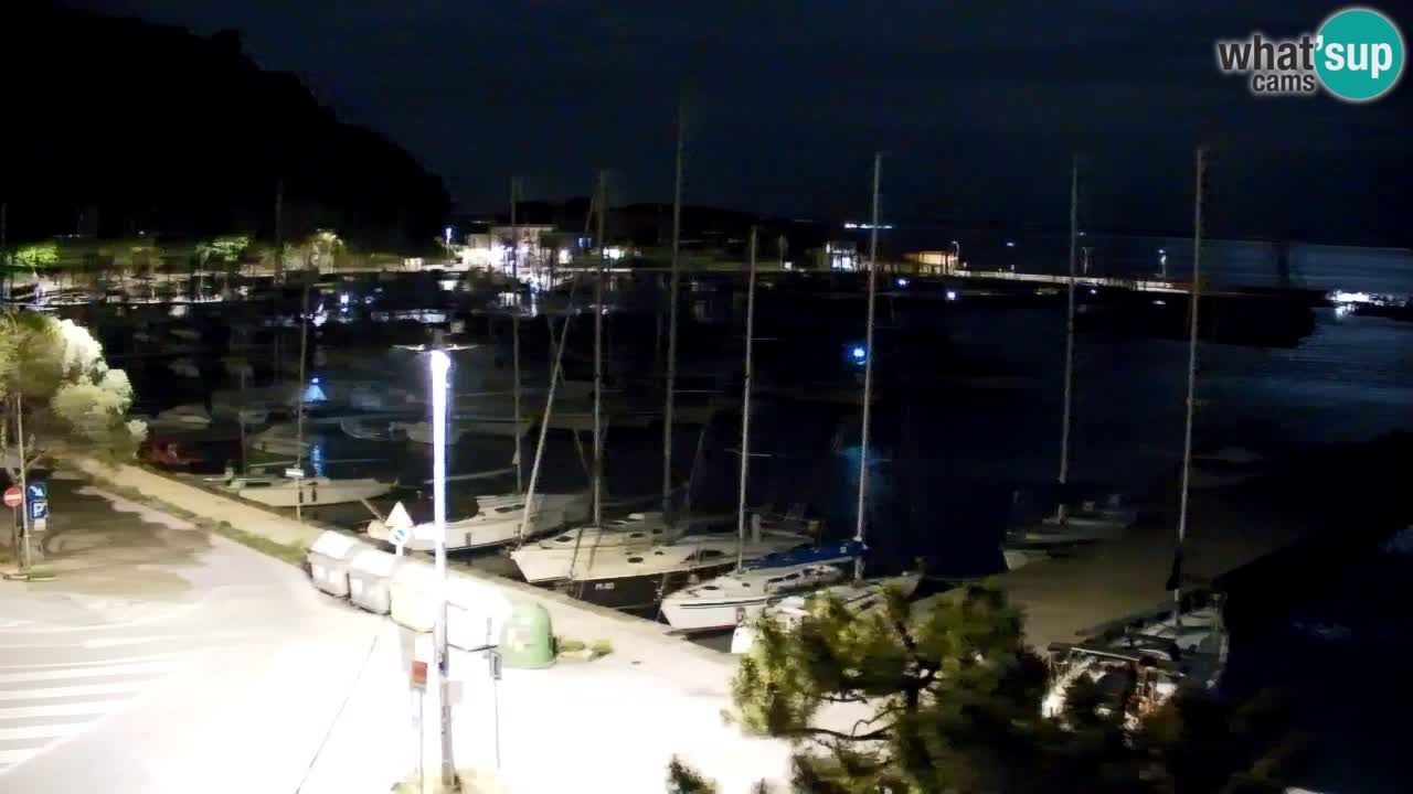 Webcam Sistiana – Pogled na marinu i zaljev