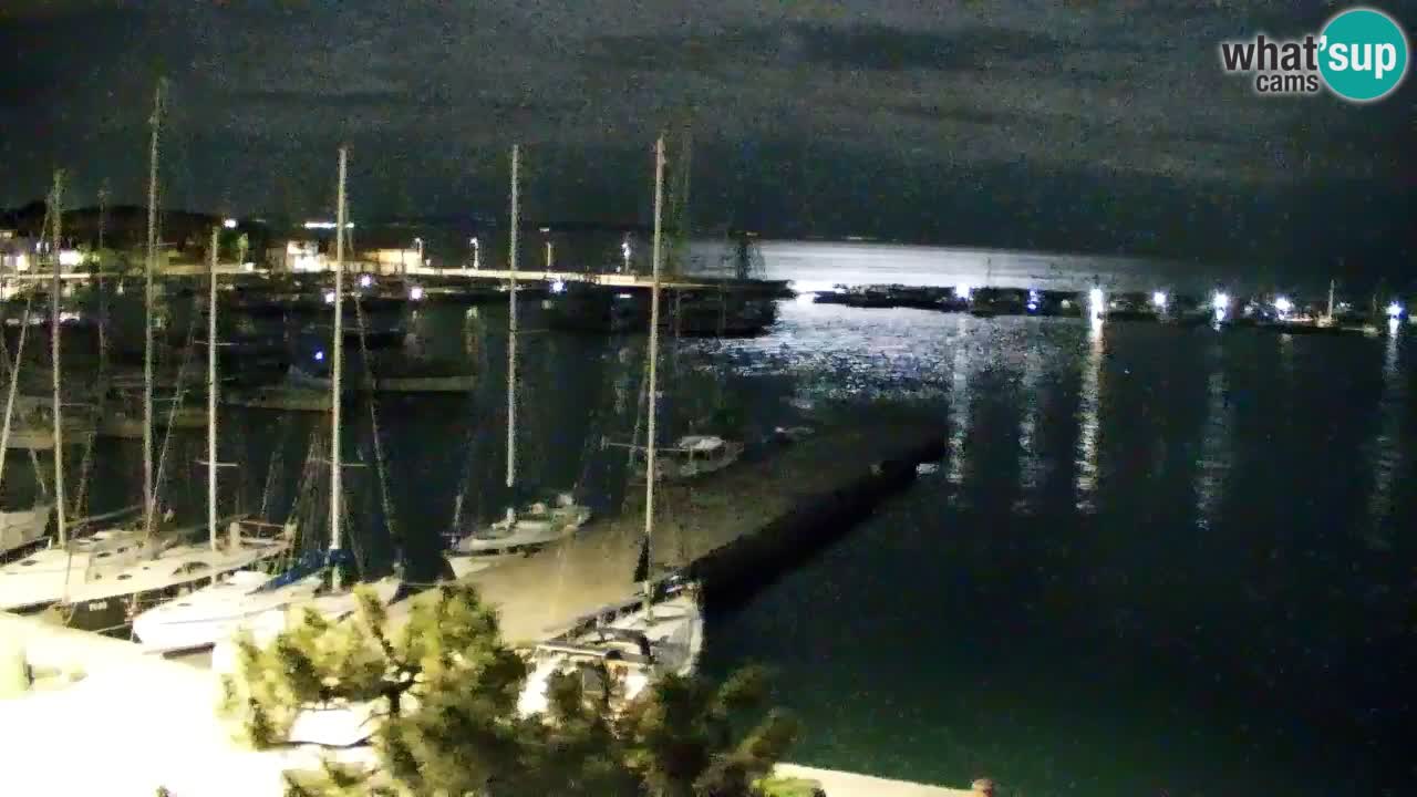 Webcam Sistiana – Vista sobre la marina y la bahía