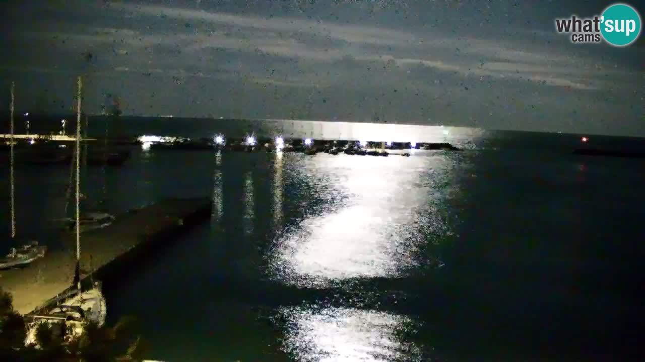 Webcam Sistiana – Blick auf Marina und Bucht