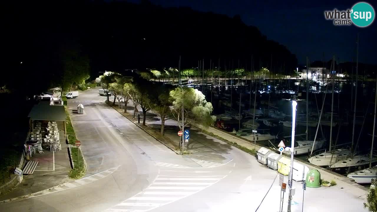 Webcam Sistiana – Vista sobre la marina y la bahía