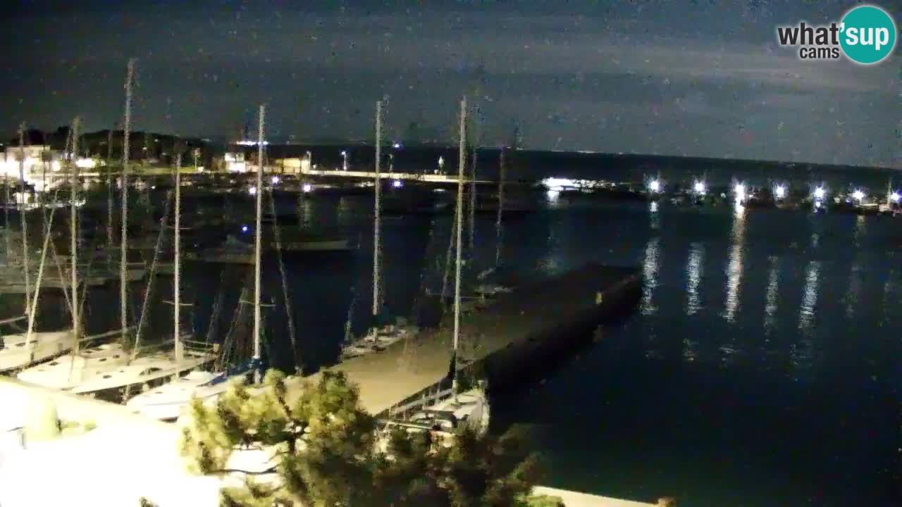 Webcam Sistiana – Blick auf Marina und Bucht