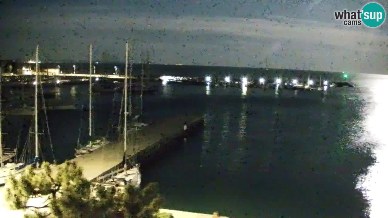 Webcam Sistiana – Blick auf Marina und Bucht
