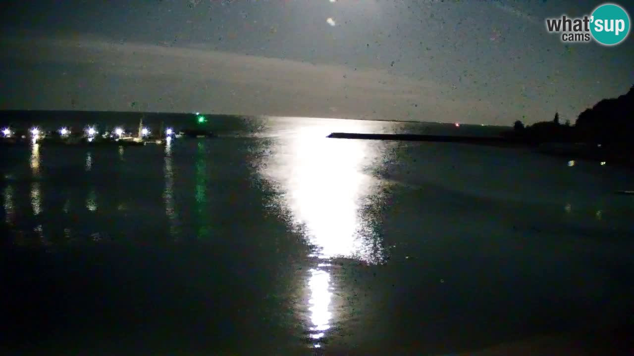 Webcam Sistiana – Blick auf Marina und Bucht