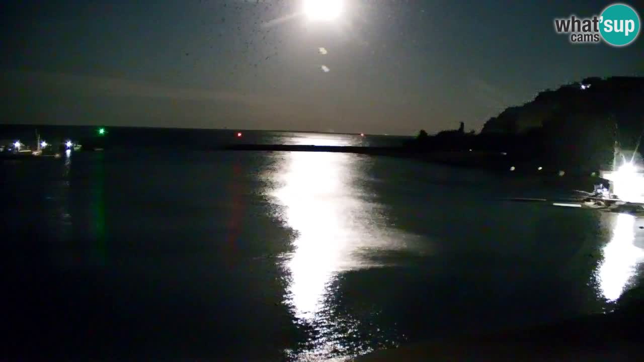 Webcam Sistiana – Vue sur la marina et la baie