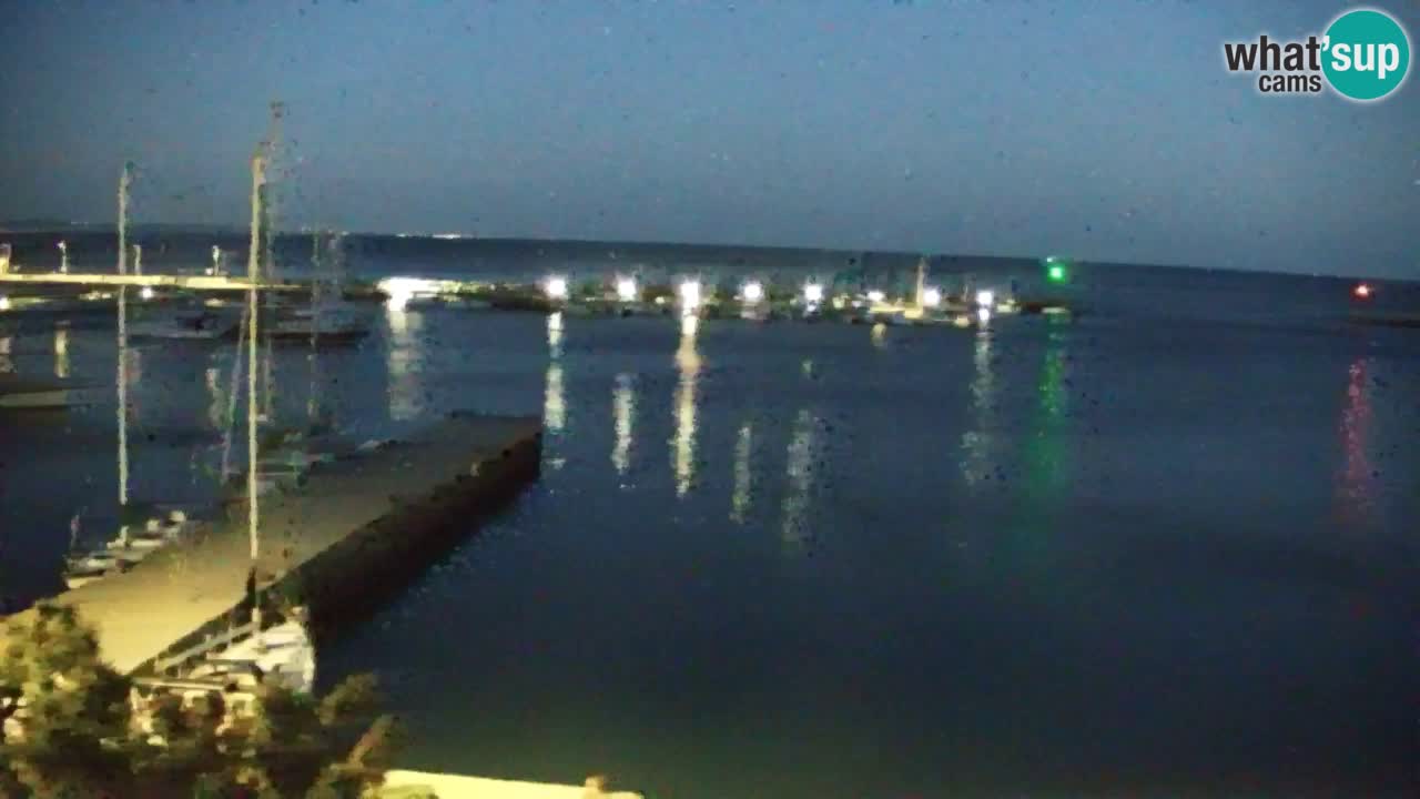 Webcam Sistiana – Vue sur la marina et la baie