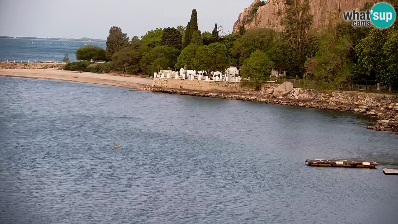 Spletna kamera Sesljan (Sistiana) – Pogled na marino in zaliv