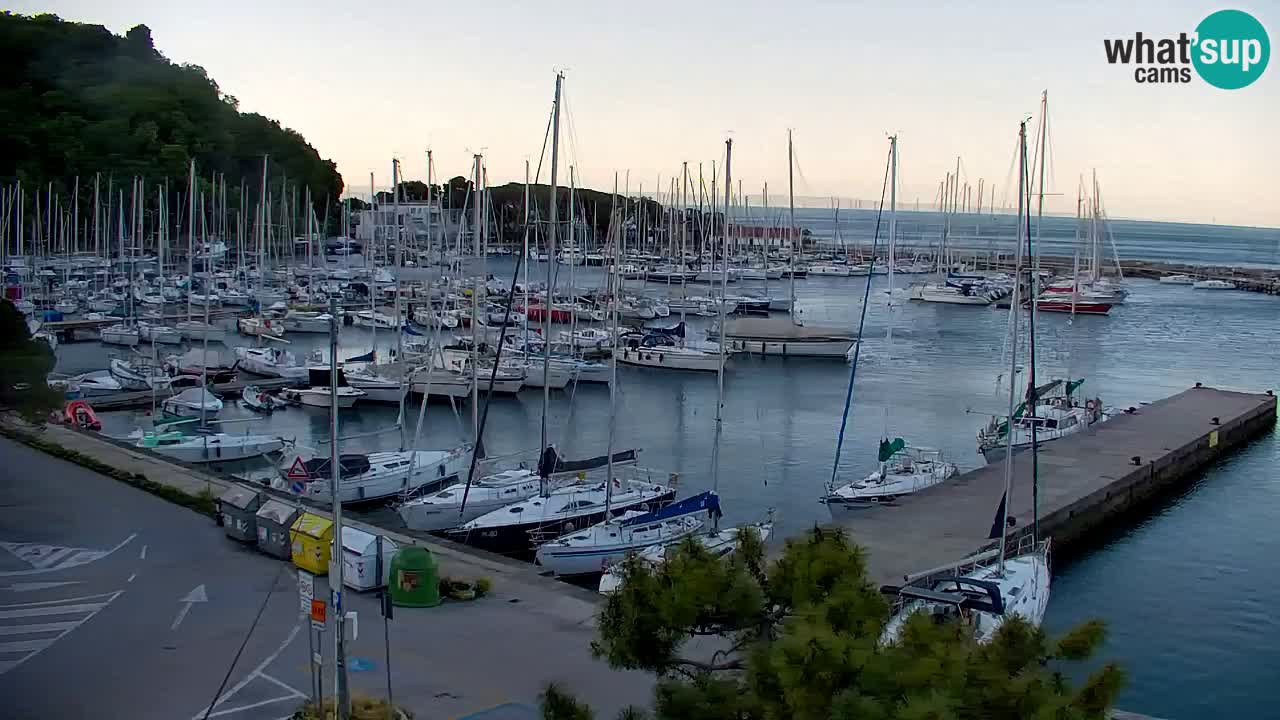 Webcam Sistiana – Vista sulla marina e sulla baia