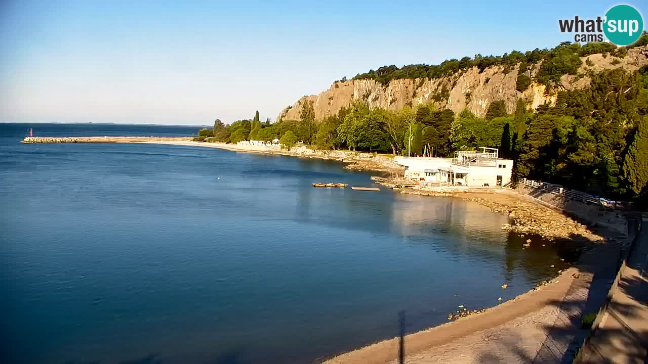 Webcam Sistiana – Blick auf Marina und Bucht