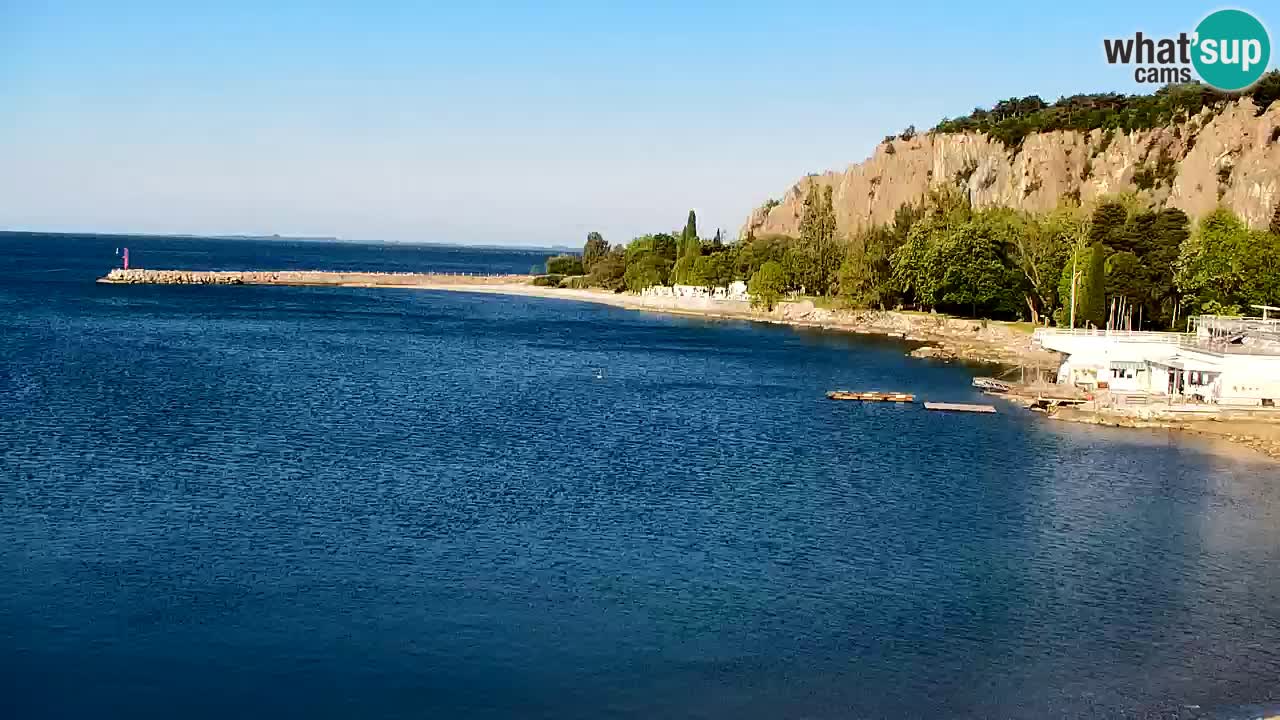 Webcam Sistiana – Blick auf Marina und Bucht