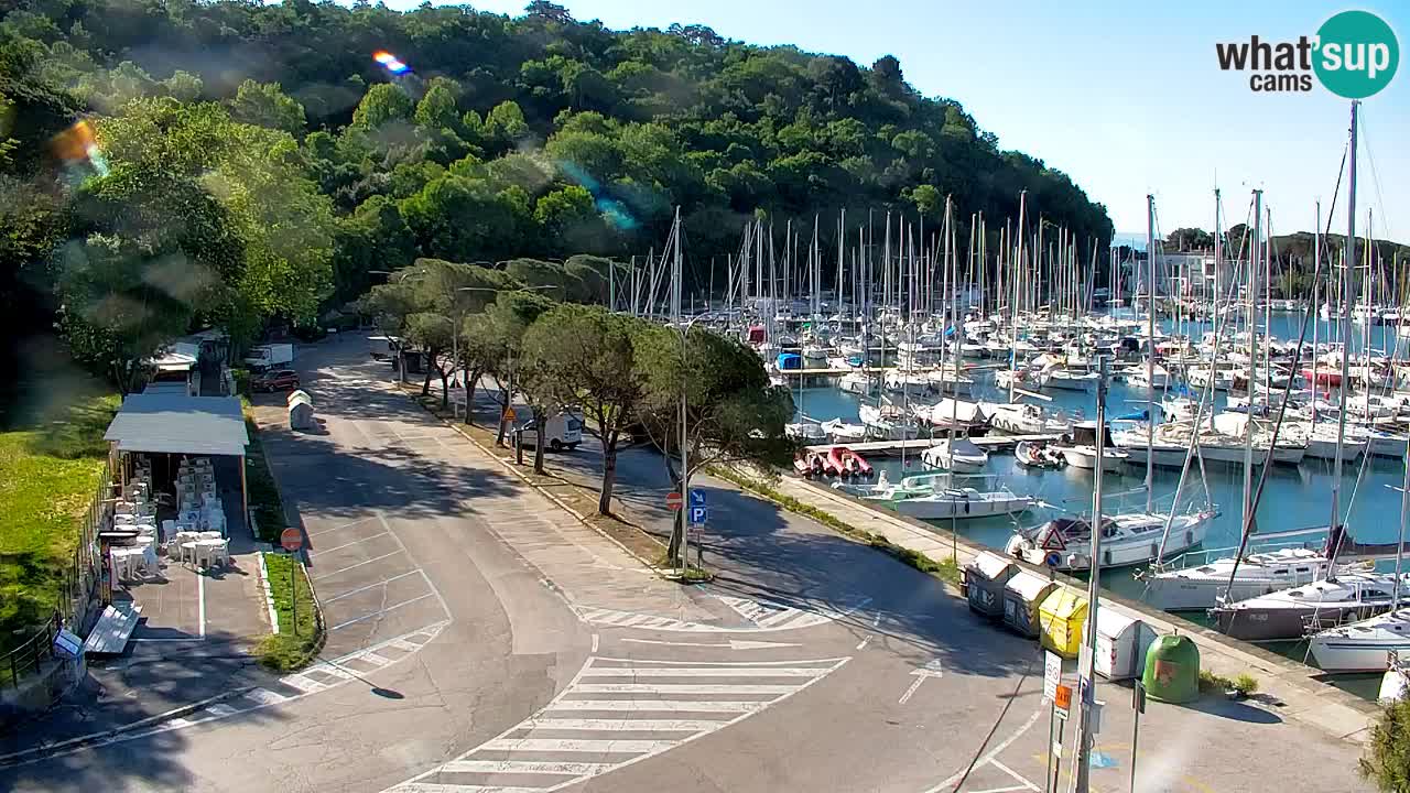 Webcam Sistiana – Vista sulla marina e sulla baia