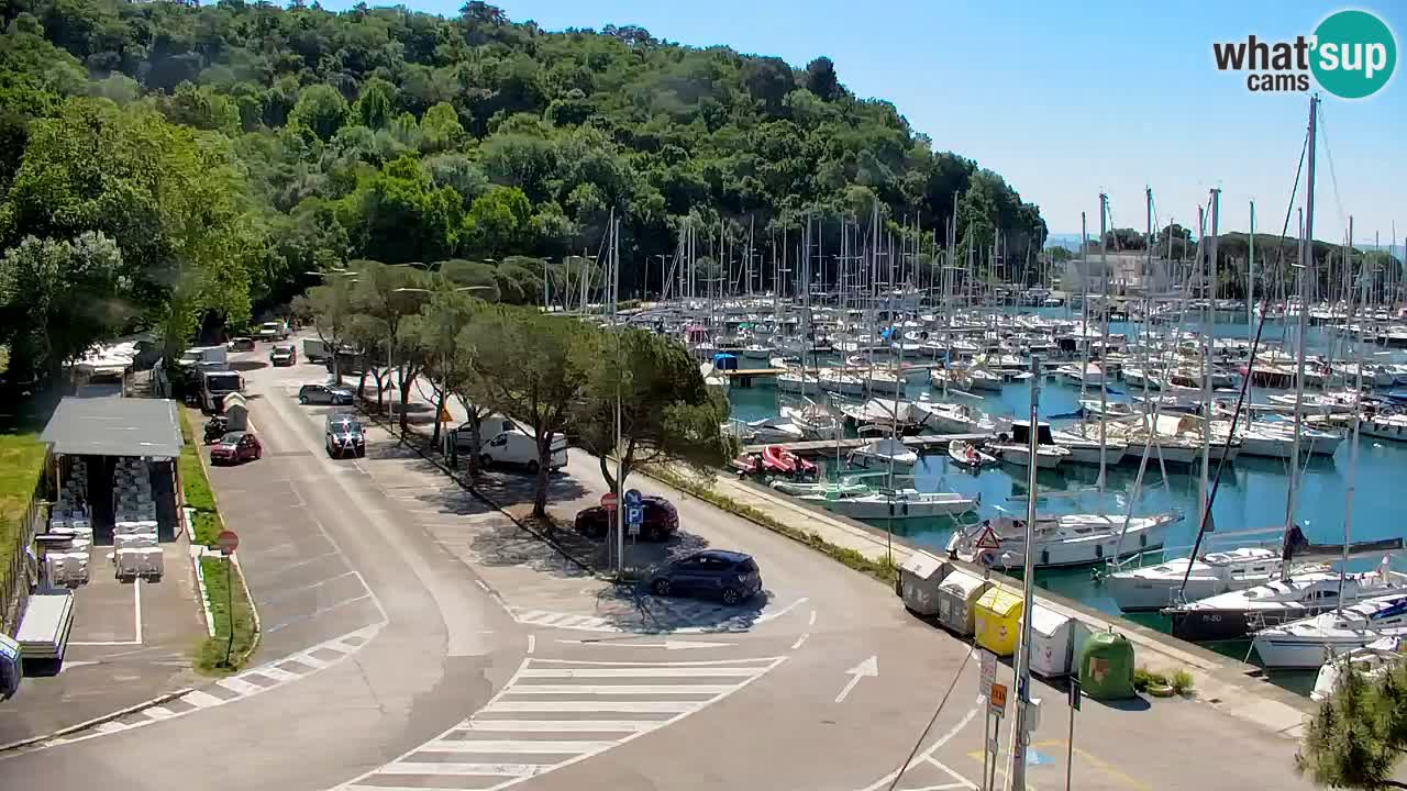 Webcam Sistiana – Blick auf Marina und Bucht