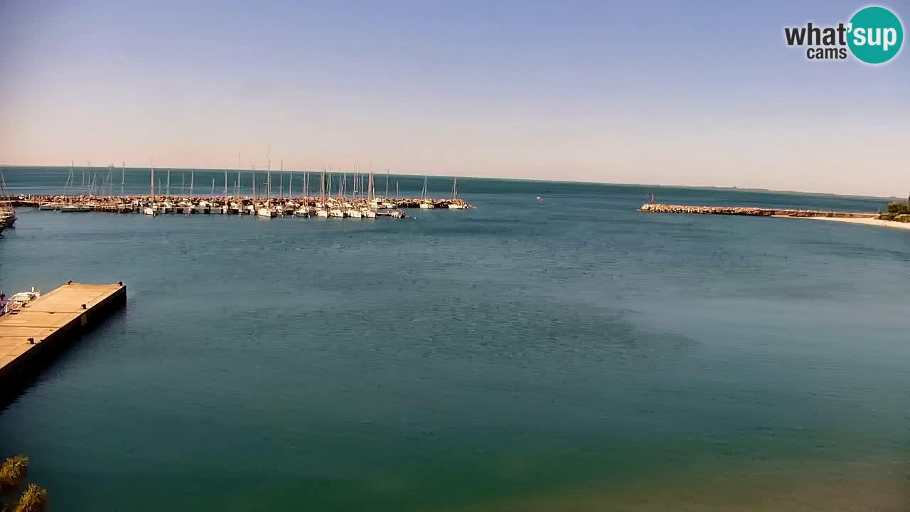 Spletna kamera Sesljan (Sistiana) – Pogled na marino in zaliv
