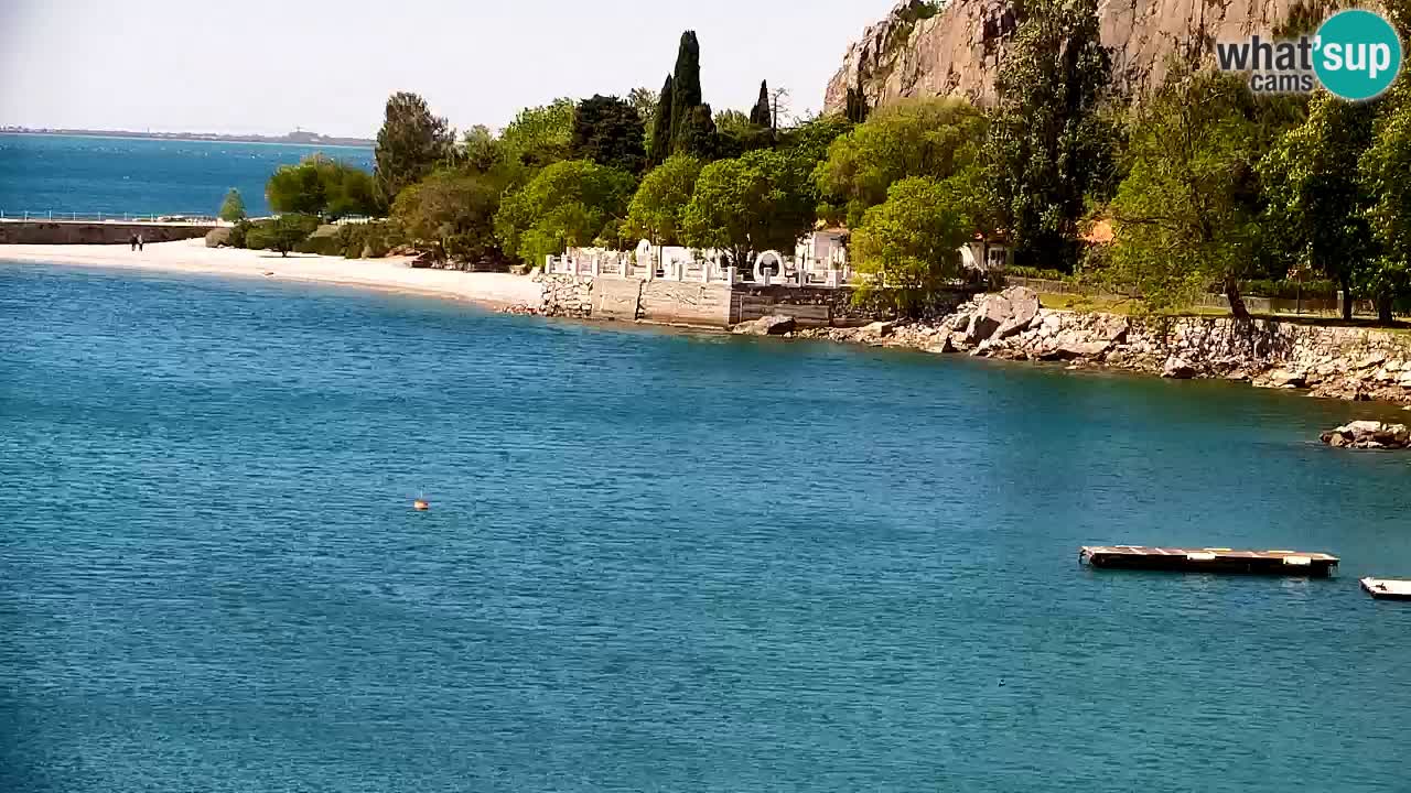 Webcam Sistiana – Vista sobre la marina y la bahía