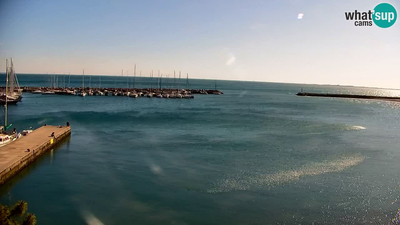 Webcam Sistiana – Vue sur la marina et la baie