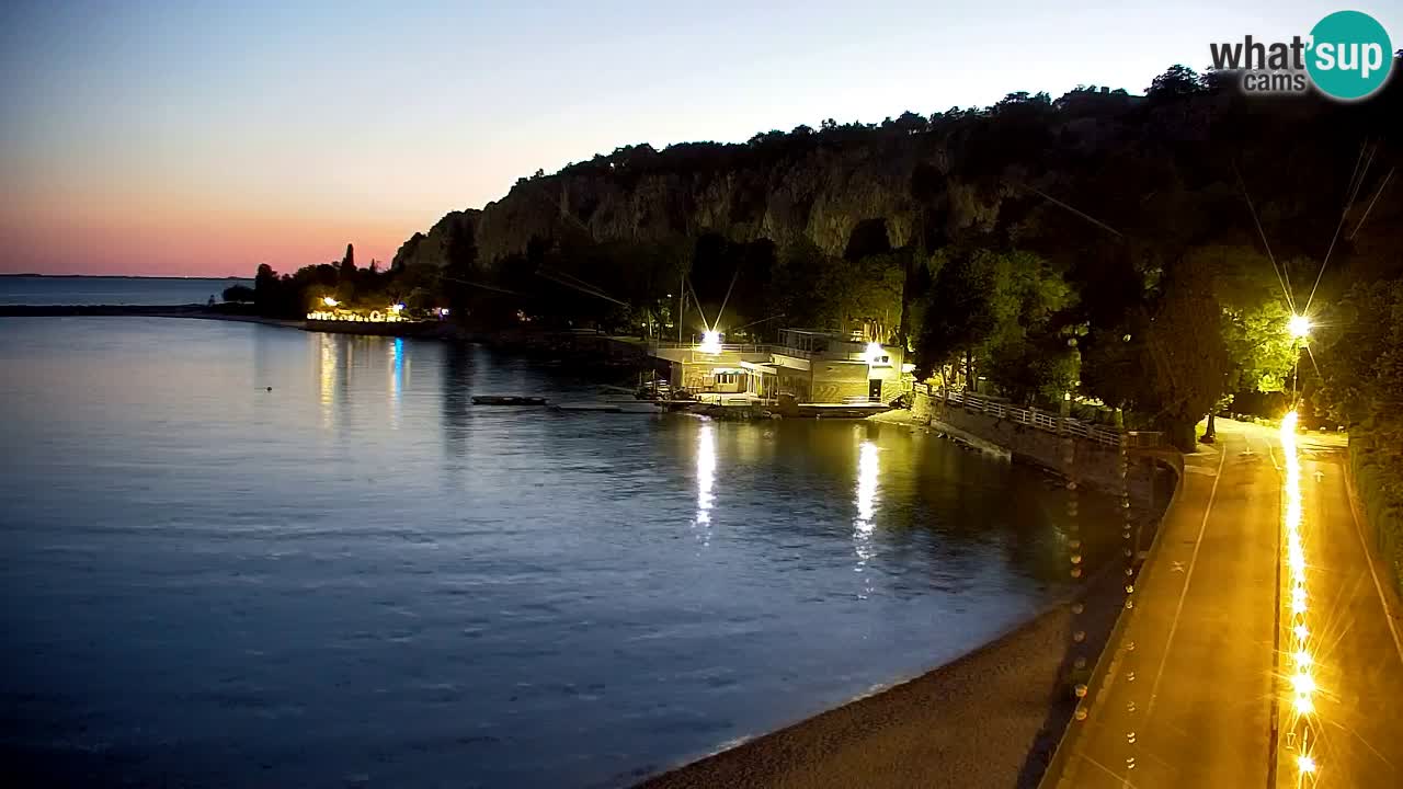 Webcam Sistiana – Blick auf Marina und Bucht