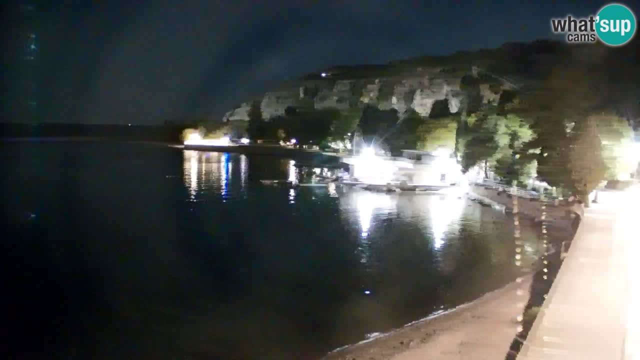 Webcam Sistiana – Vista sobre la marina y la bahía