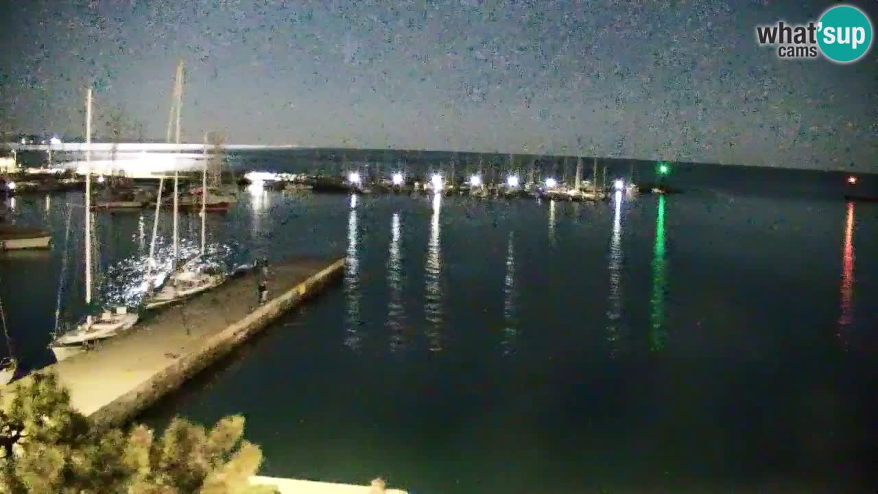 Webcam Sistiana – Blick auf Marina und Bucht