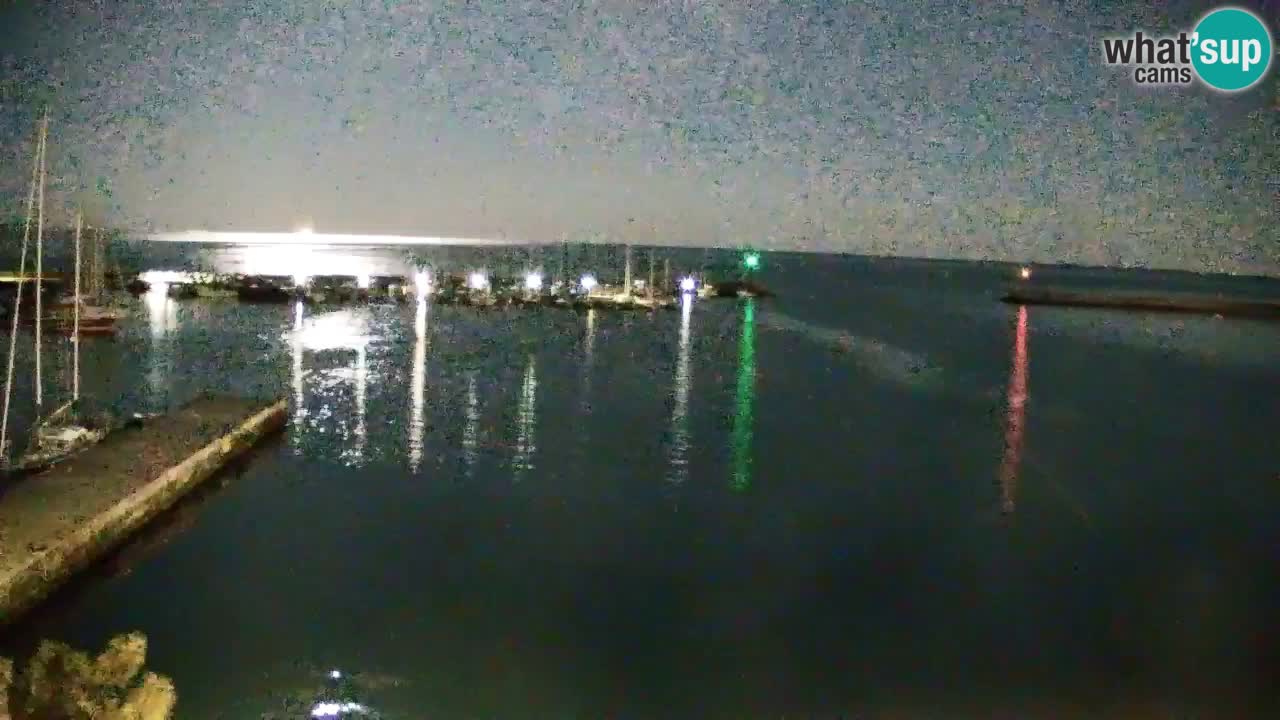 Webcam Sistiana – Vista sobre la marina y la bahía