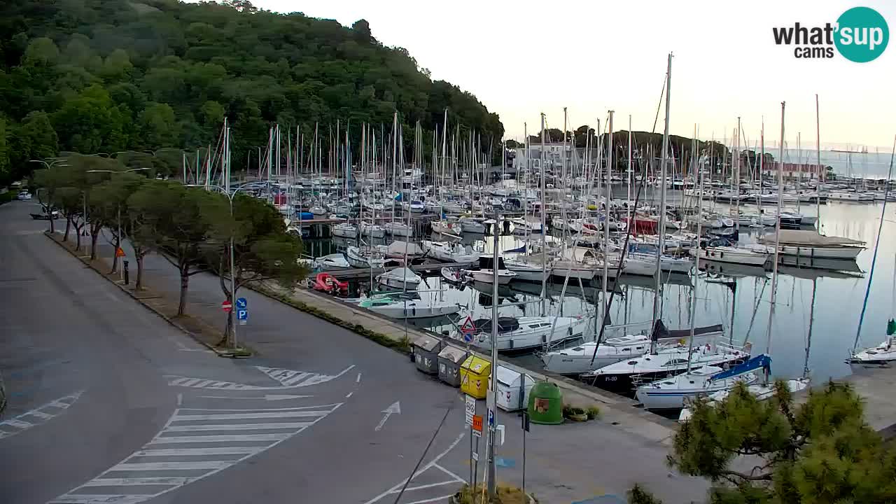 Webcam Sistiana – Vista sulla marina e sulla baia