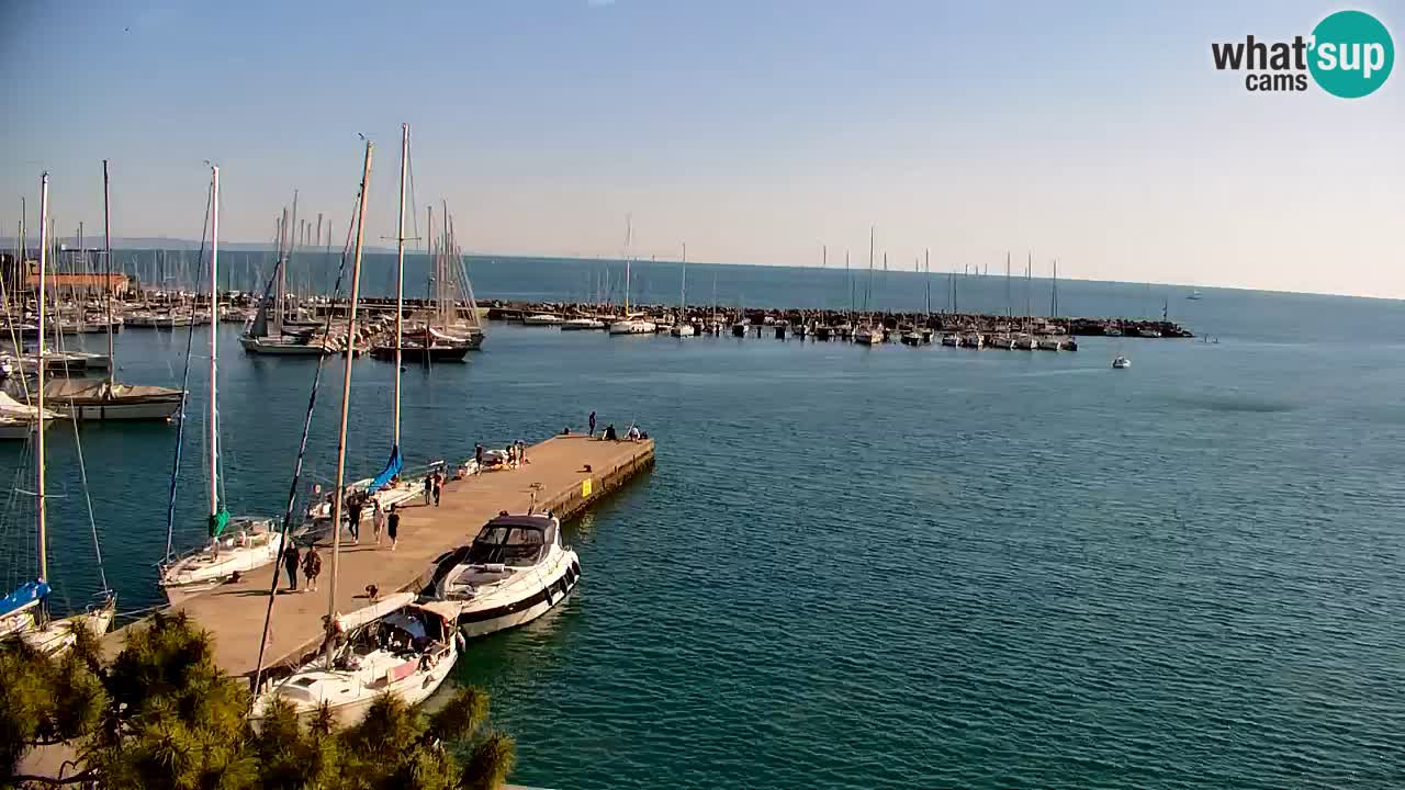 Webcam Sistiana – Blick auf Marina und Bucht