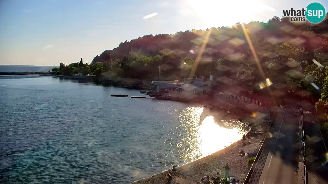 Webcam Sistiana – Vista sobre la marina y la bahía