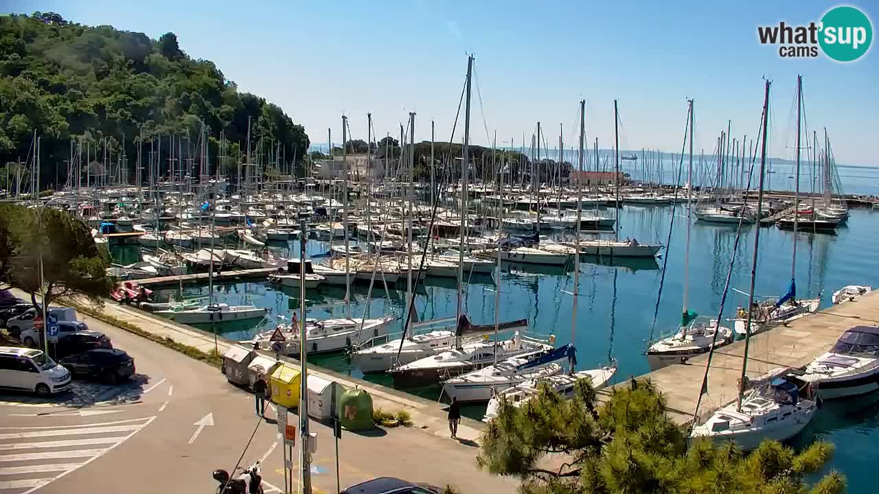 Webcam Sistiana – Vista sulla marina e sulla baia