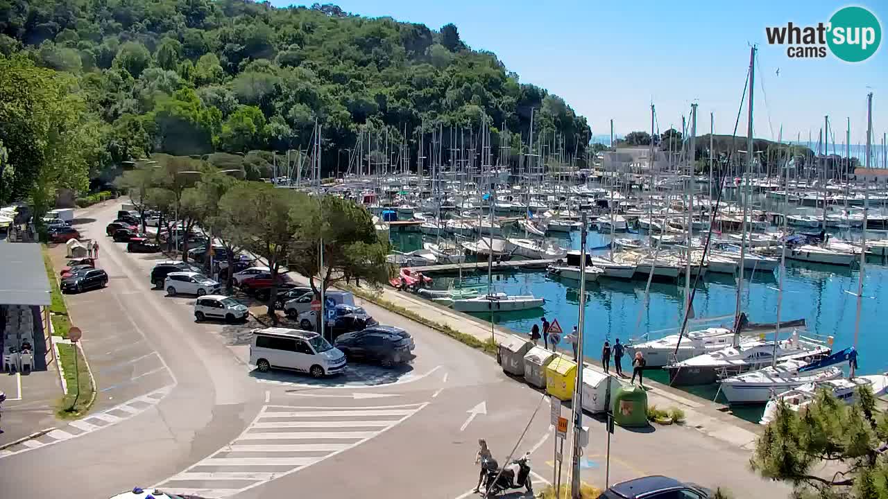 Webcam Sistiana – Vista sulla marina e sulla baia
