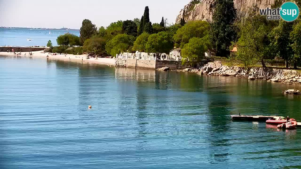 Webcam Sistiana – Vista sulla marina e sulla baia