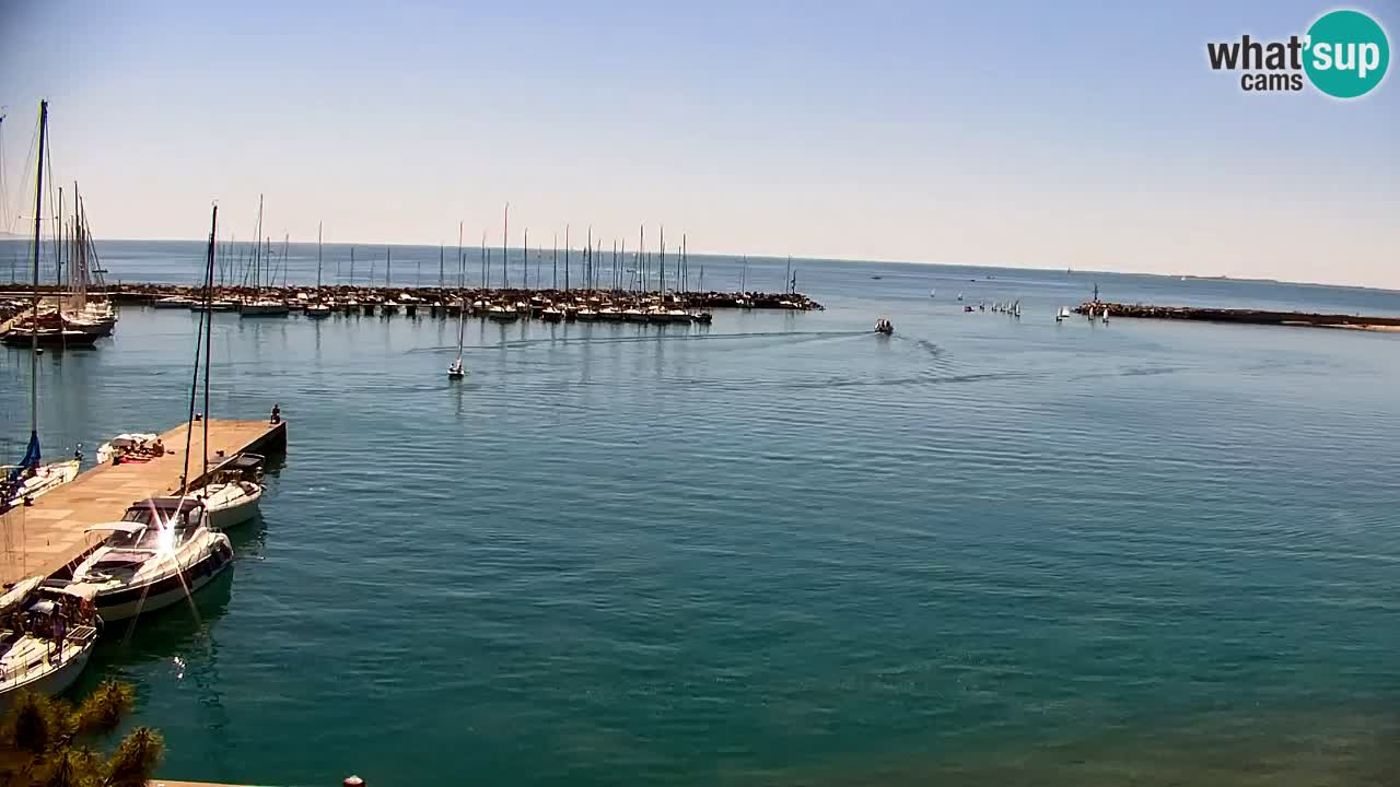 Webcam Sistiana – Vista sulla marina e sulla baia