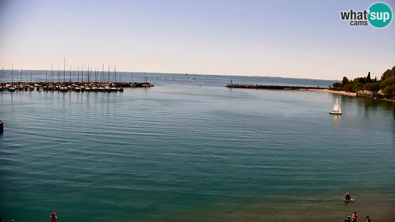 Webcam Sistiana – Blick auf Marina und Bucht