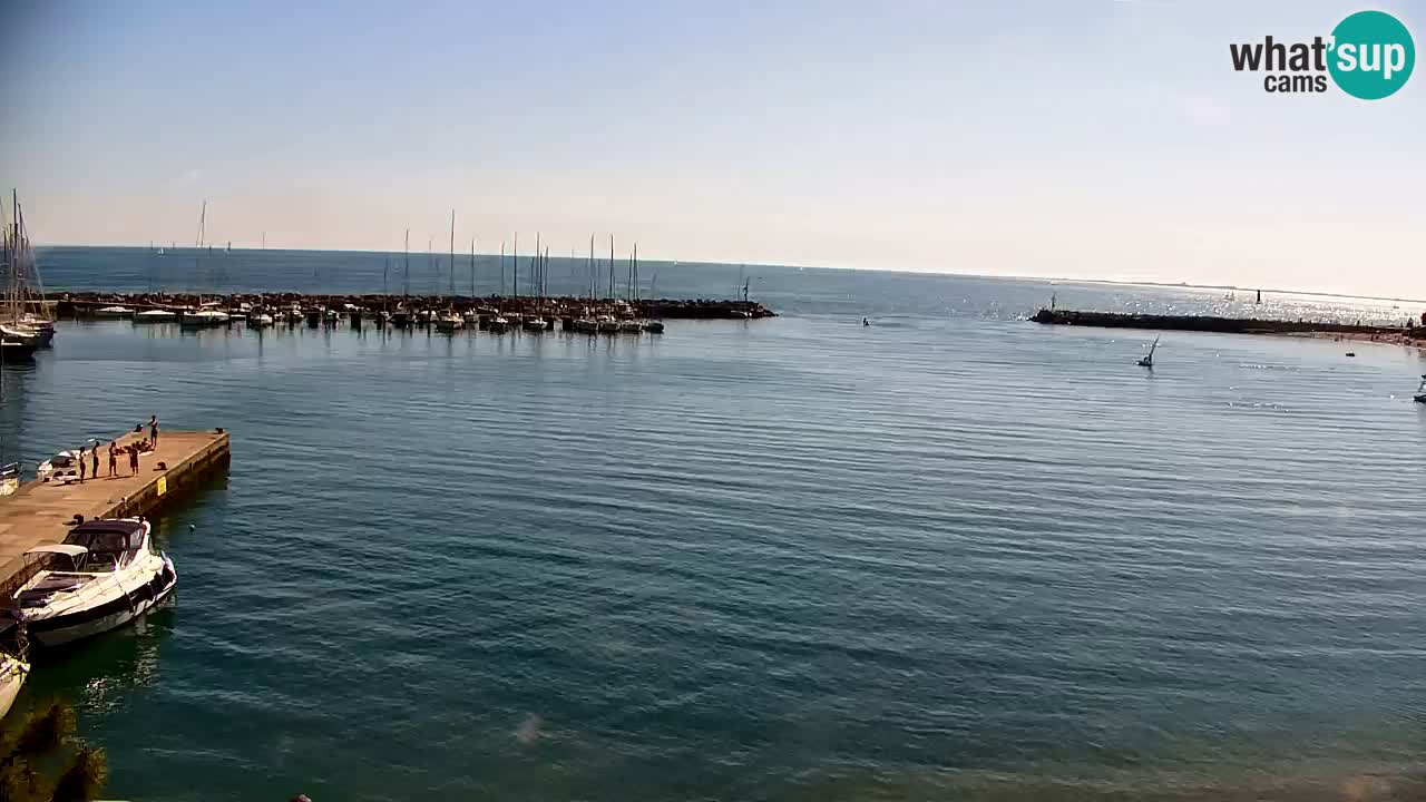 Webcam Sistiana – Blick auf Marina und Bucht