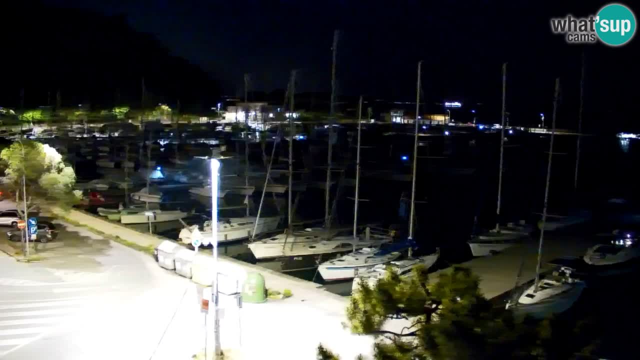 Webcam Sistiana – Vista sulla marina e sulla baia