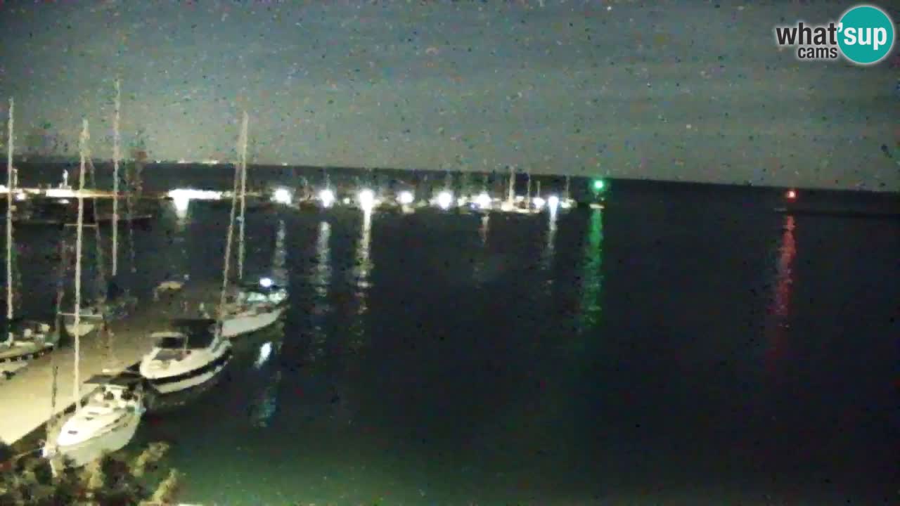 Webcam Sistiana – Blick auf Marina und Bucht