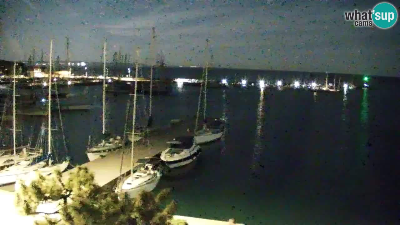 Webcam Sistiana – Vista sobre la marina y la bahía