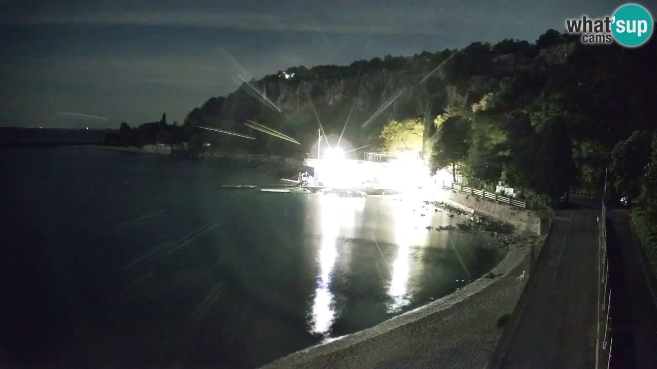 Webcam Sistiana – Vista sulla marina e sulla baia