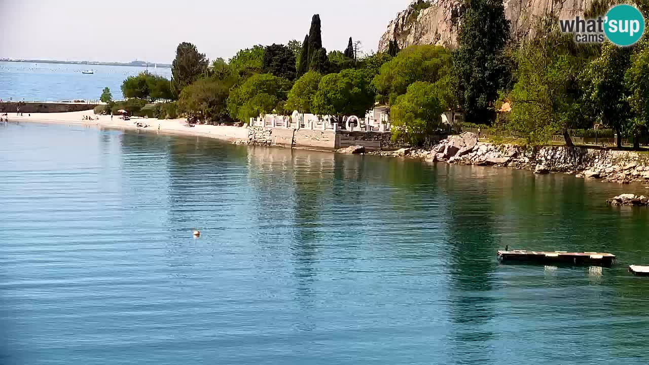 Webcam Sistiana – Vista sulla marina e sulla baia
