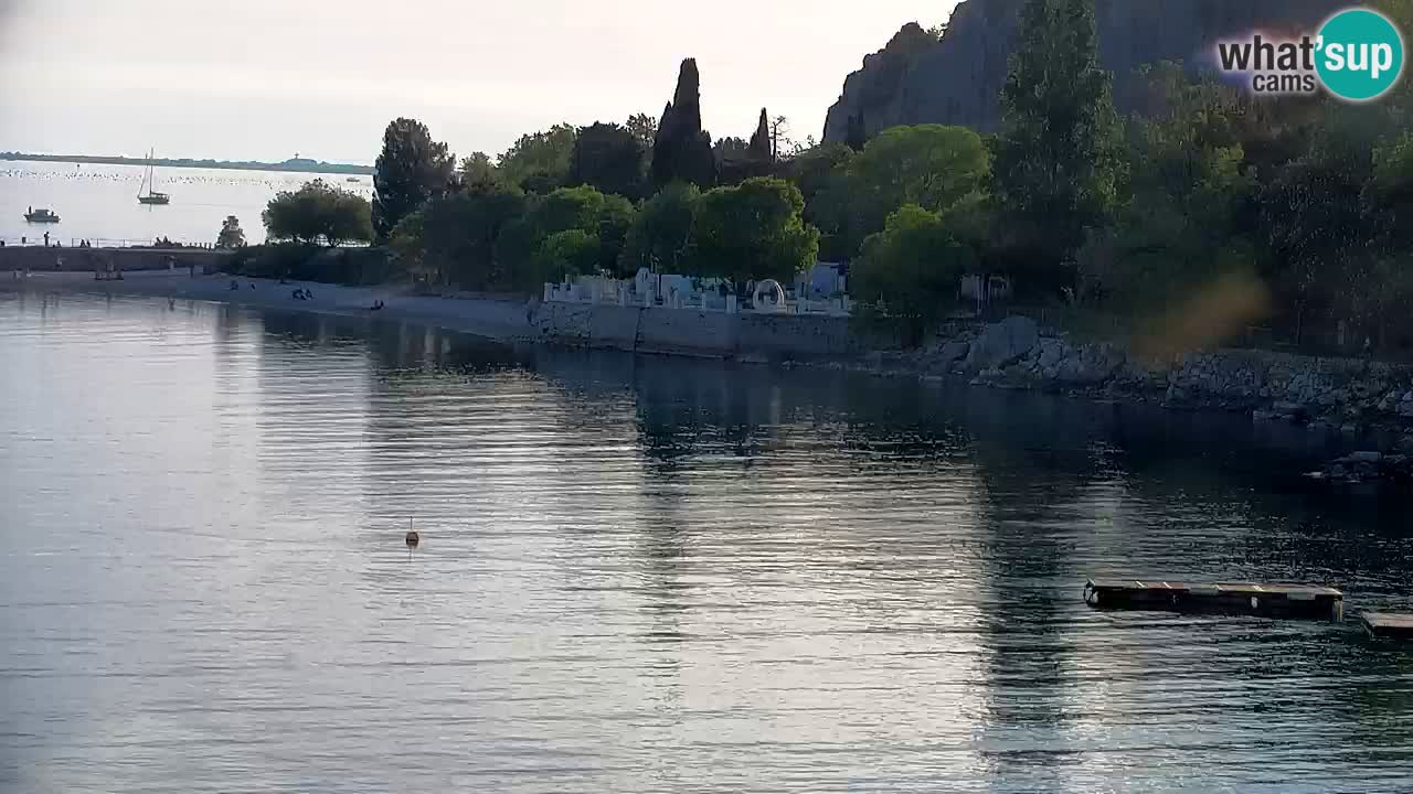 Webcam Sistiana – Pogled na marinu i zaljev