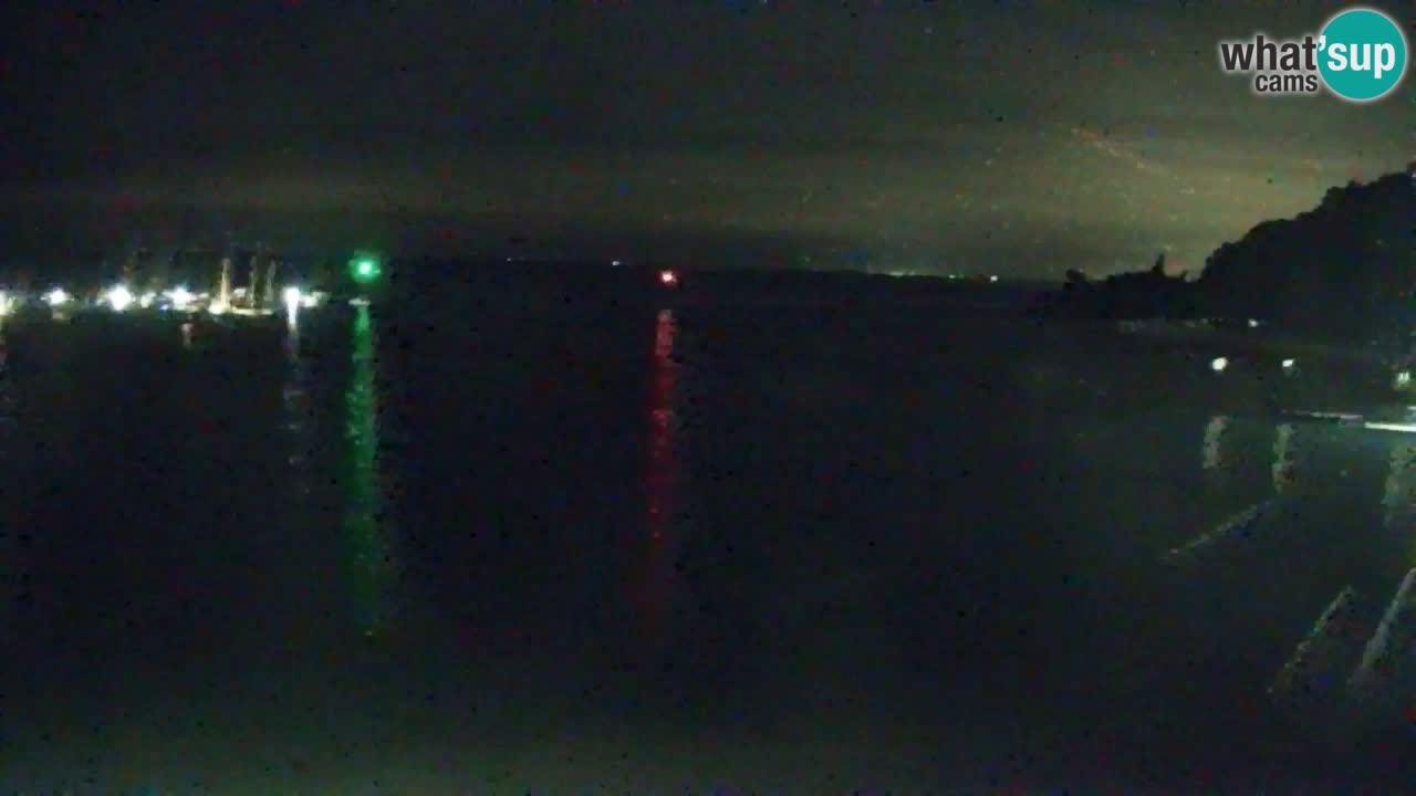 Webcam Sistiana – Vista sobre la marina y la bahía