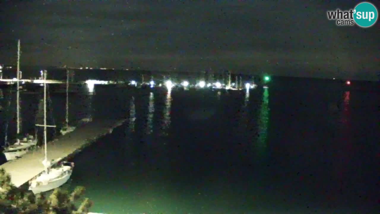 Webcam Sistiana – Vista sobre la marina y la bahía