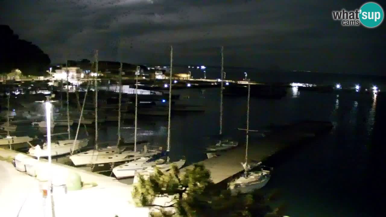 Webcam Sistiana – Blick auf Marina und Bucht