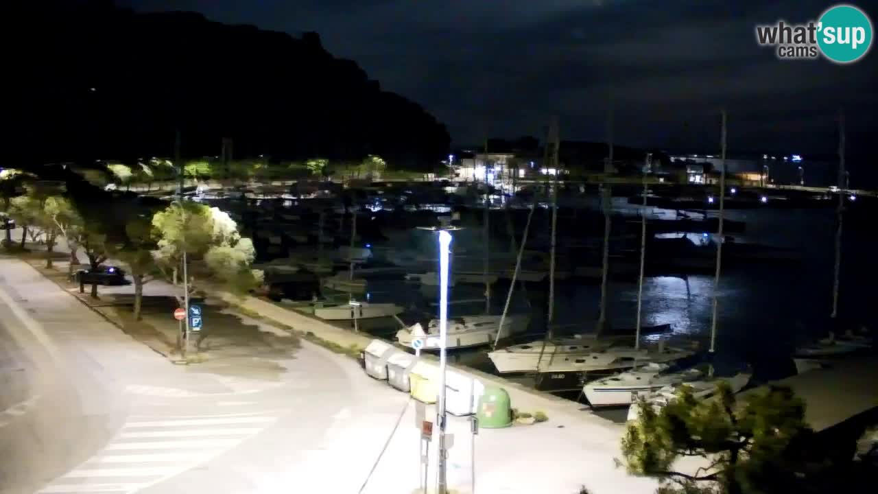 Webcam Sistiana – Vista sobre la marina y la bahía