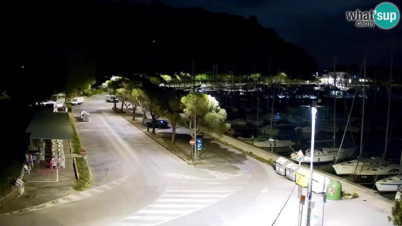 Webcam Sistiana – Pogled na marinu i zaljev