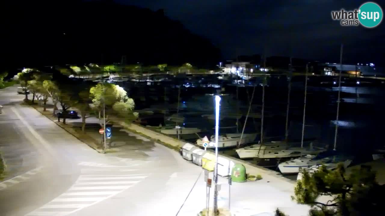 Webcam Sistiana – Pogled na marinu i zaljev