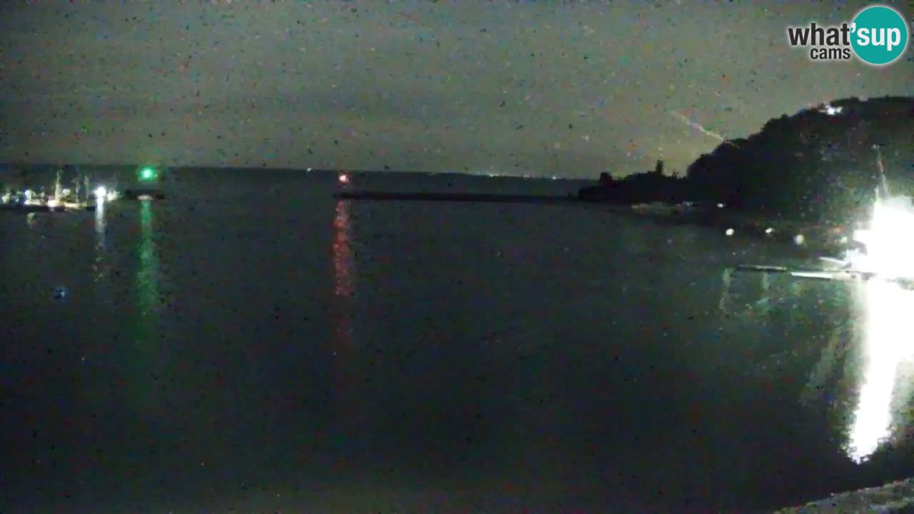 Webcam Sistiana – Vista sobre la marina y la bahía