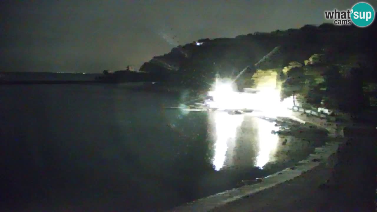 Webcam Sistiana – Vista sobre la marina y la bahía